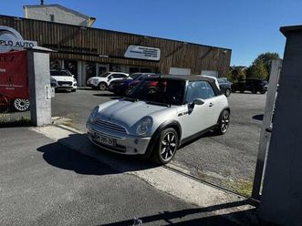 cabriolet 1.6i - 115 cooper sidewalk clim + radar ar