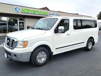 used 2020 nissan nv passenger nv3500 hd sl v8