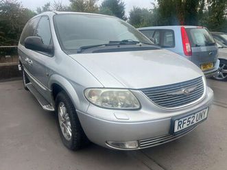 2002 chrysler grand voyager 3.3 limited