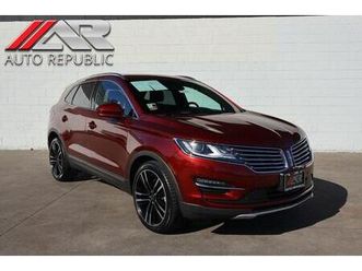 used 2018 lincoln mkc black label