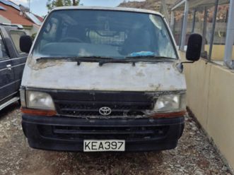 toyota hiace 2,9l 2000