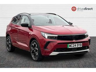 vauxhall grandland 1.2 mhev ultimate suv 5dr petrol hybrid e-dct euro 6 (start/stop) (136 ps)