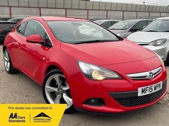 vauxhall gtc 1.4i turbo sri euro 6 (start/stop) 3dr