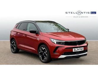 vauxhall grandland 1.2 turbo ultimate suv 5dr petrol manual euro 6 (start/stop) (130 ps)