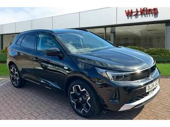 vauxhall grandland 1.2 turbo ultimate suv 5dr petrol manual euro 6 (start/stop) (130 ps)