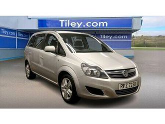 2014 vauxhall zafira 1.8 exclusiv (120ps)