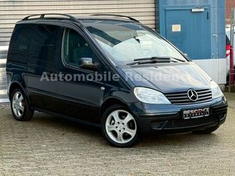 mercedes-benz vaneo compact van 1.6 behindertengerecht-rampe*