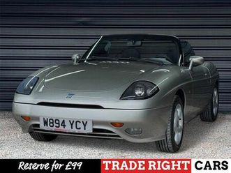 fiat barchetta 1.8 16v [lhd] convertible 2dr - must see!