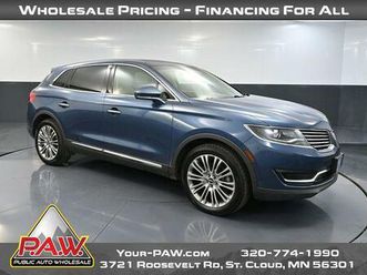 2018 lincoln mkx reserve