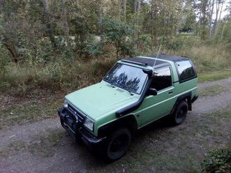 daihatsu feroza/sportrak hard top sx 4x4 ahk