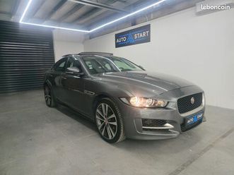 jaguar xe r-sport 250 ch – suivi complet jaguar – toit panoramique ouvrant & sièges chauffants