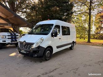 renault master l2h2 130ch 7 places 2,3 dci grand confort fgn cabine approfondie - caméra de recul - 12 491 ht - tva récupérable - prix ttc - sort de revision au