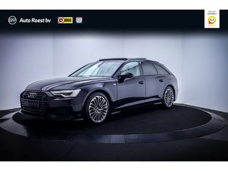 audi a6 avant 55tfsie sport quattro pano | b&o | matrix | rs zetels | memory | adaptief | laneass. | stuur+stoelverw | carplay | lmv 19''