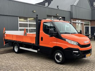 iveco daily 35c15 2.3 375 trekhaak 3500kg laadklep 500kg open laadbak pick-up euro 5 bpm vrij bakwagen p-up 1e eigenaar dealer onderhouden