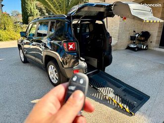 rare jeep renegate 13000km 1er main conduite 100% autonome en fauteuil roulant