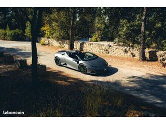 lamborghini huracan evo spyder - grigio titan matt - tva - origine fr - 1ere main