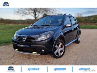 dacia sandero stepway 1.6l - 84ch - courroie neuve - garantie 6 mois - a partir de 250e/mois