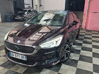ds ds5 1.6 thp 165cv eat6 so chic premiere main suivie complet led gps cuir toit panoramique ...