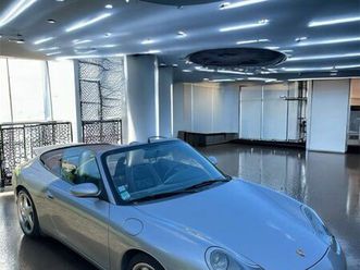 porsche 911 (996) carrera cabriolet – 3.4l 300 ch – boîte manuelle