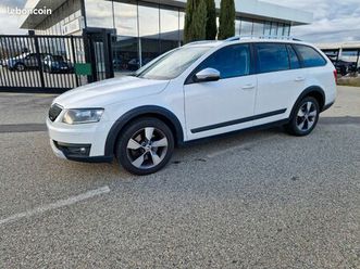 scoda octavia scout 2l 184ch boîte automatique dsg6