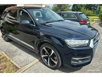 audi q7 3.0 v6 tdi 272ch avus quattro tiptronic 7 places, (4×4 tout terrain), noir, 5 portes