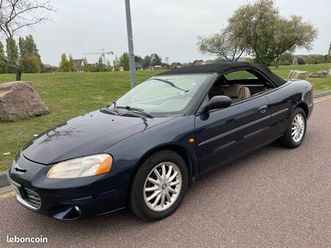 chrysler cabriolet 2,7 l 202 chevaux