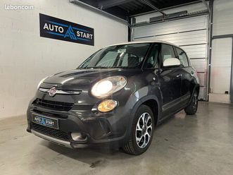fiat 500l trekking popstar 95ch/2eme main/radar de recul/crochet d'attelage/climatisation