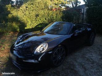porsche 991 cabriolet black édition