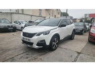peugeot 3008 gt line 1.5 bleu hdi 131cv 2018 garantie