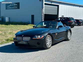 bmw z4 - 2.2i roadster - propulsion - 170ch - boite manuelle / sièges full cuir / climatisation / très belle configuration / garantie 3 mois
