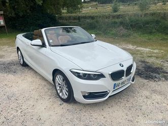 bmw 218i ph 2 cabriolet 136cv bva8 luxury line splendide