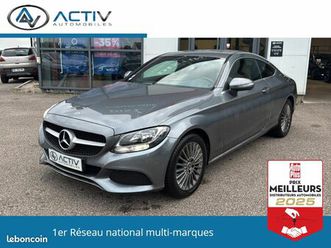 mercedes classe c coupe 200 184 9g-tronic