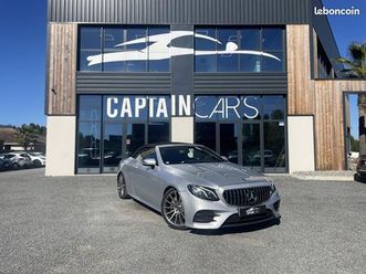 mercedes classe e cabriolet e 220 d - bva 9g-tronic cabriolet - bm 238 sportline - bva phase 1 - garantie 12 mois