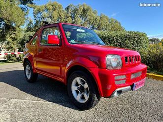 suzuki jimny cabriolet rock&ring 1.3l 85ch vvt climatisation