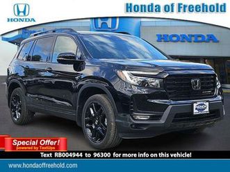 certified 2024 honda passport black edition