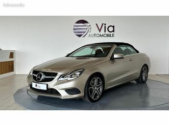 mercedes classe e cabriolet e 200 184 executive
