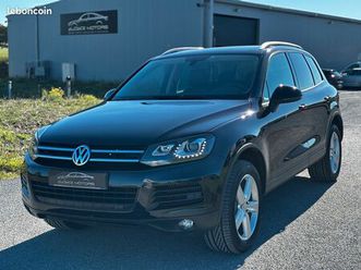 volkswagen touareg v6 tdi carat 245ch / bva / attelage / écran multimédia / intérieur cuir / gps / sièges chauffants / 4motion / très belle configuration / gara