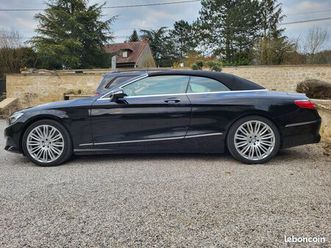 mercedes 500 s cabriolet entretien 100% mercedes et garantie fin 2025