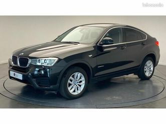 bmw x4 xdrive 20d 190 lounge plus / camera / siege cuir chauffant / attelage