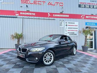 bmw serie 2 bmw serie 2er 220d advantage cabriolet garantie 12 mois 2016