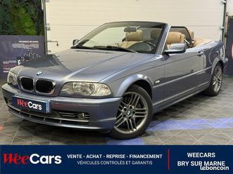 bmw serie 3 330ci cabriolet 231ch bva e46