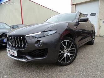 maserati levante 3.0 v6 430ch s q4 gransport/toe a.remorque /véhicule français carnet + factures