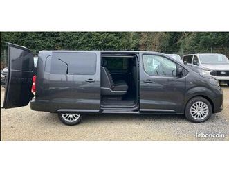 peugeot expert fourgon cabine approfondie facelift xl 2.0 bluehdi 180 eat8 confort attelage 2 portes latérales coulissantes vitrées camera de recul