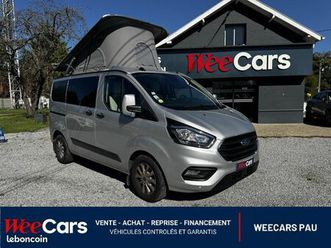 ford transit custom 2.0 tdci - 130 - bva s&s l1h1 limited camperêve