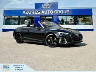 2022 audi a5 cabriolet technik s line cabriolet