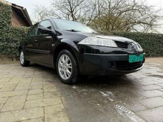 renault mégane 1.6 16v sedan 2007 zwart — renault — marktplaats