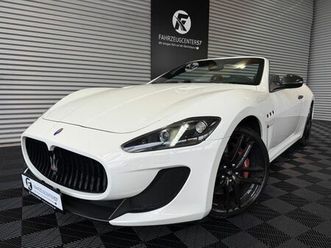 maserati grancabrio mc 4.7l v8/pdc/navi/shz/bose