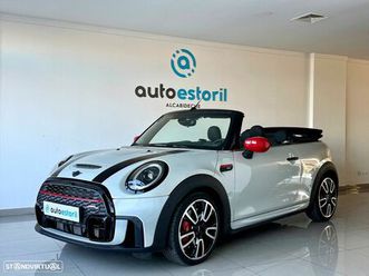 mini cabrio john cooper works plus auto desportiva
