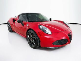 used 2015 alfa romeo 4c launch edition w/ convenience group dublin oh 43017