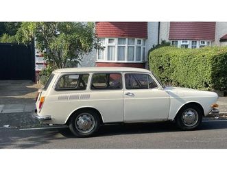 1974 volkswagen type 3 blanc automatique conduite à droit...
